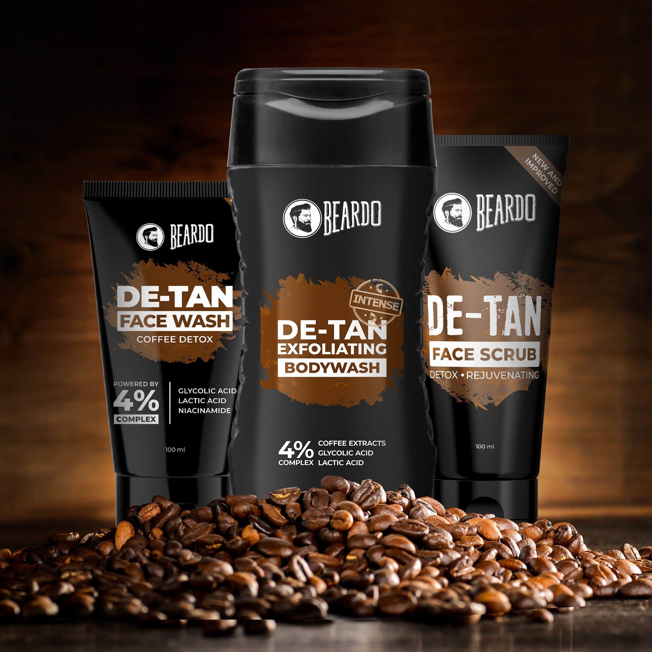Beardo De-tan Har Roz Kit: Daily Tan Removal & Skin Renewal
