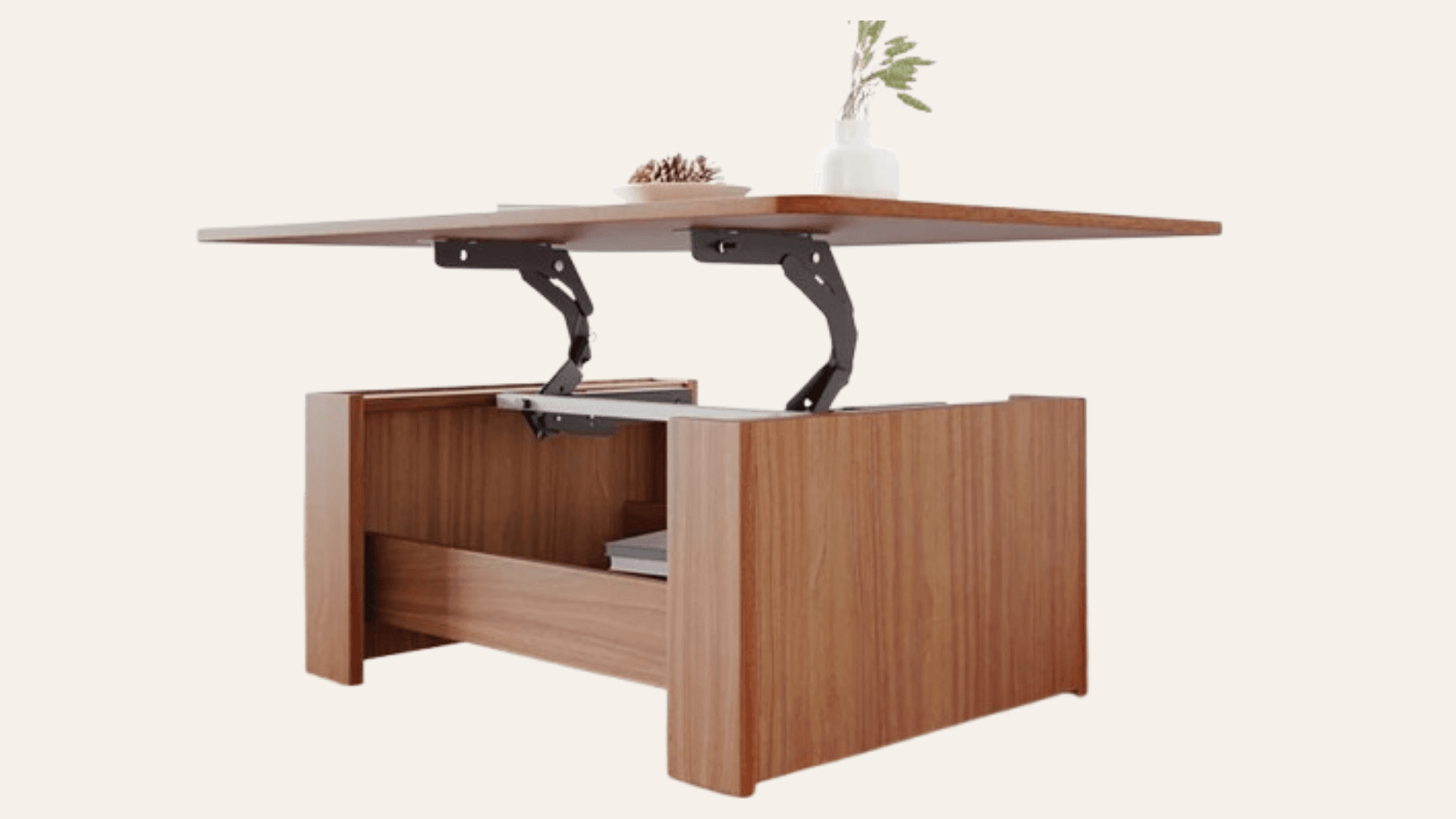 Transpose V2 Engineered Wood Convertible Coffee Table by Interio by Godrej