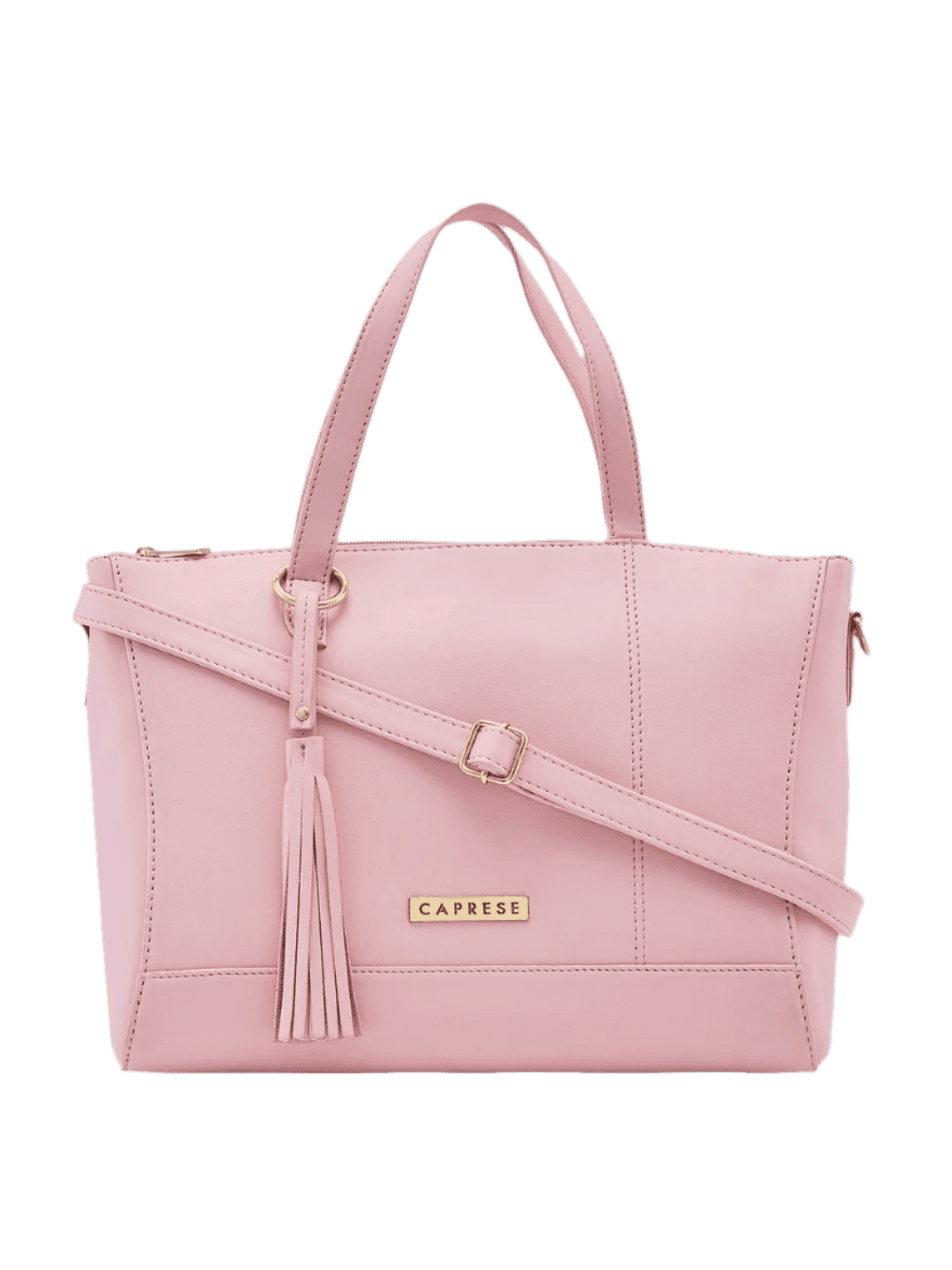 Caprese Andrea Medium Blush Satchel Bag