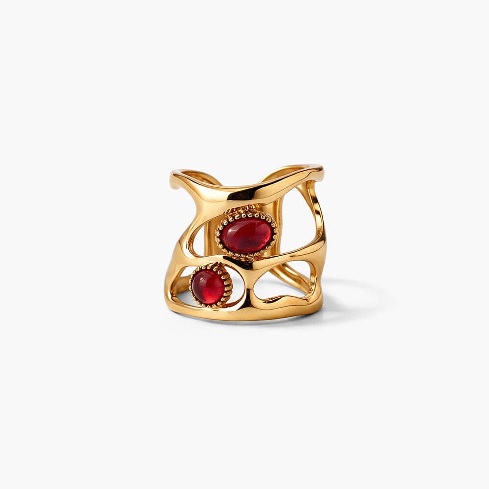 Ruby Vine Statement Ring