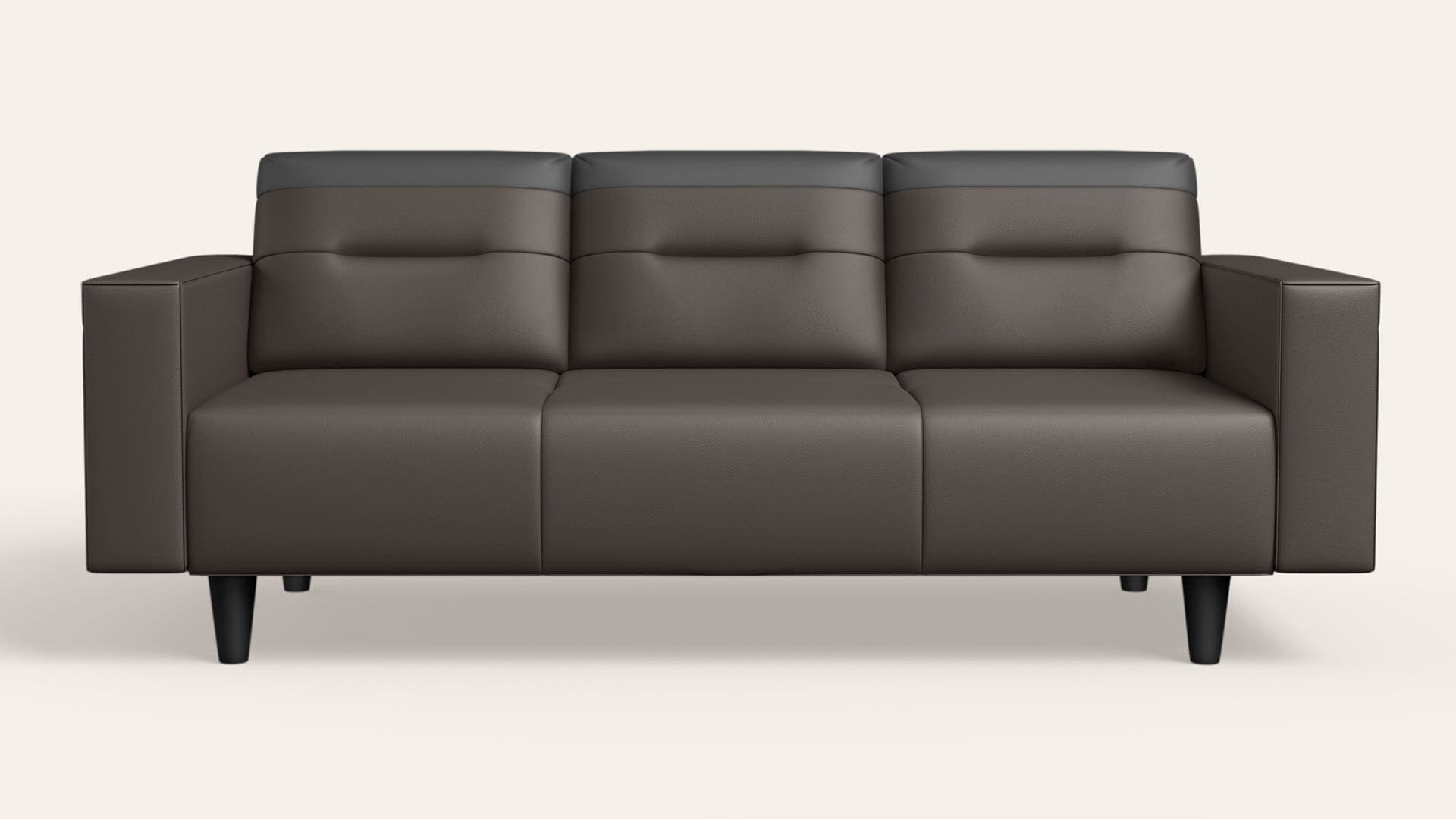 Vespera 3-Seater Synthetic Leather Sofa Evaluation