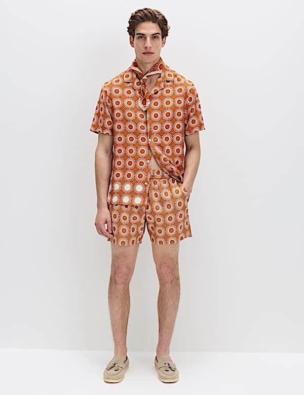 Printed Short Sleeve Shirt