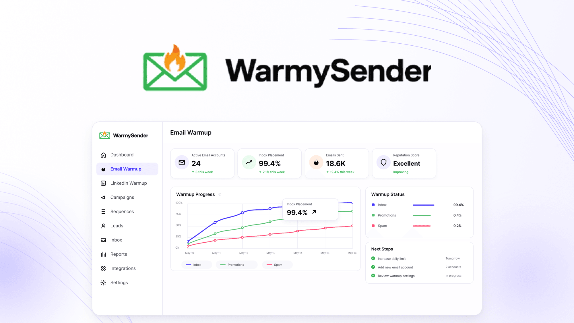 WarmySender