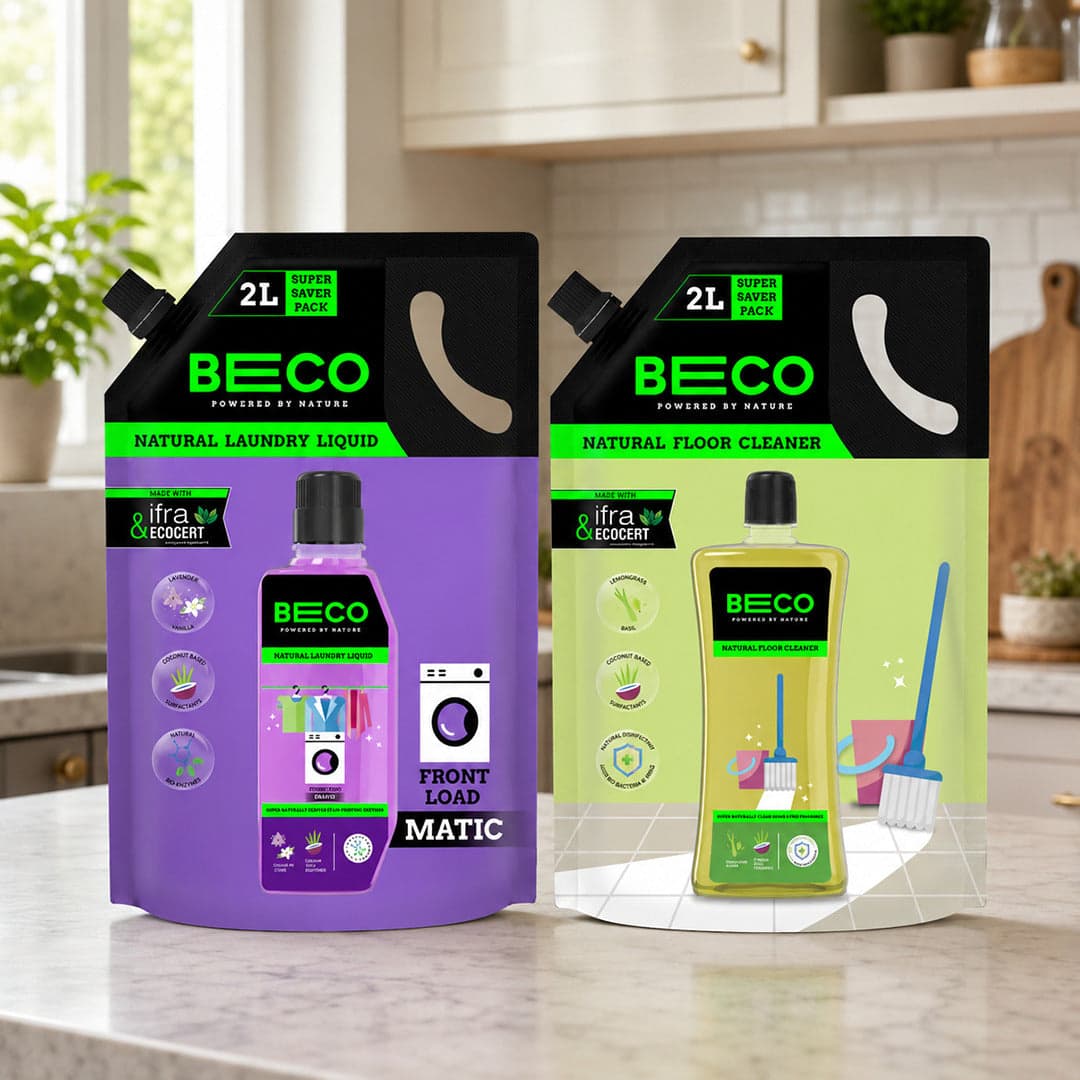 Liquids Saver Combo - Floor Cleaner & Laundry Liquid | Front Load