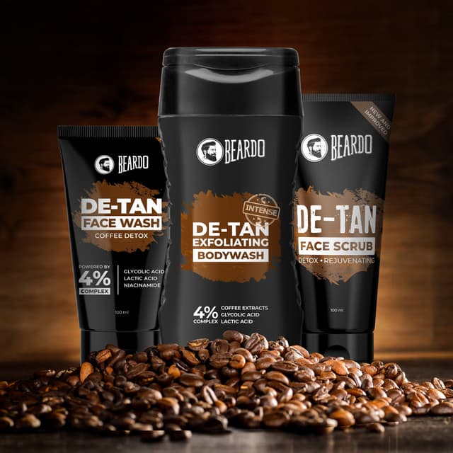 Beardo De-tan Har Roz Kit: Daily Tan Removal & Skin Renewal